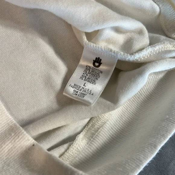 Spiritual Gangster Stripe Malibu Pullover Cropped Sweatshirt size Large - Picture 7 of 9